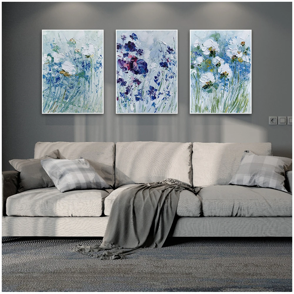 

DONGMEI OILPAINTING Hand painted oil painting Home Decor High quality flower painting Can provide customized size DM1903168251