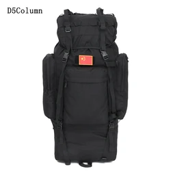 Mochila de Nylon Impermeável para Homens, Grande Capacidade, Escalada, Viagem, Esporte, Caminhadas, Escalada, Camping, Ao Ar Livre, 100L