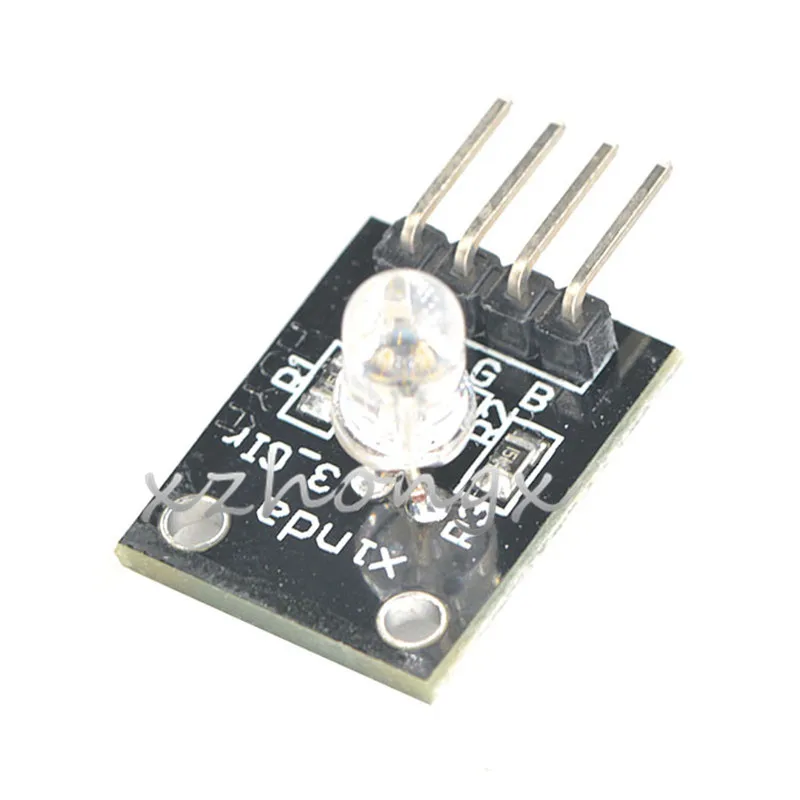 RGB Module AArduino Three-color Full Color LED module KY-016 Plug-in LED Lamp beads