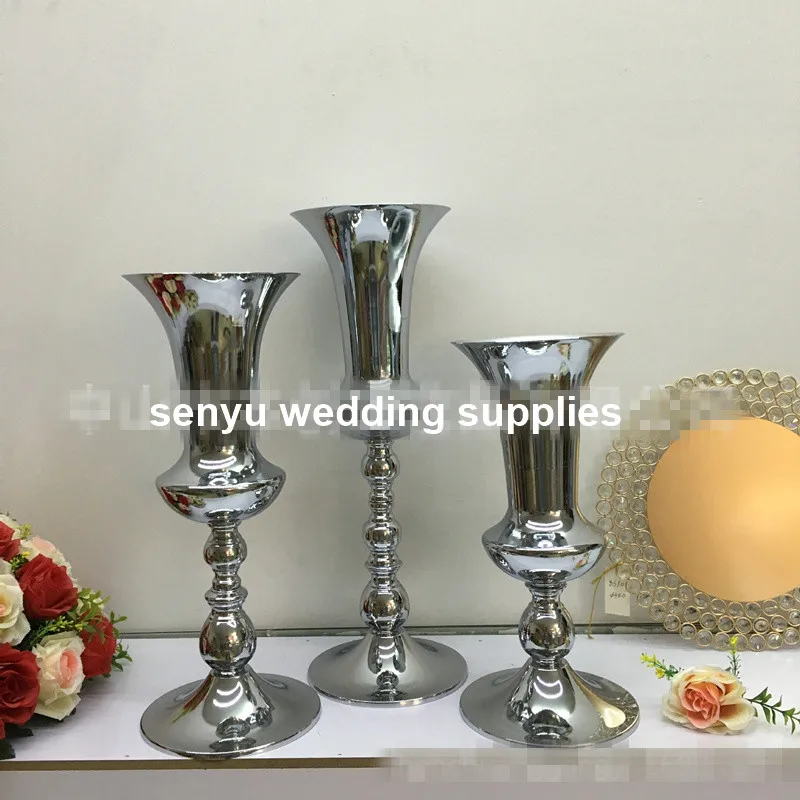 

Supplier sales event floral design wholesale wedding metal flower stands senyu0321