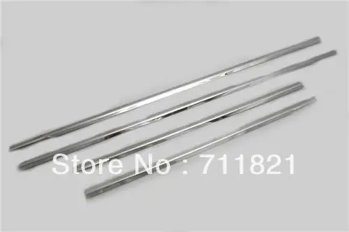 

Car Styling Chrome Side Window Bottom Trim Set For Nissan Versa / Pulsar / Sunny Sedan 2012 Up