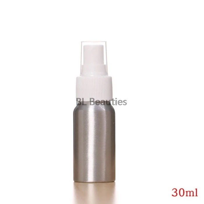 30ML Aluminum Body Spray Bottle Breaking-proof Makeup Cosmetic Empty Perfume Bottle Atomizer Container Sub-bottles