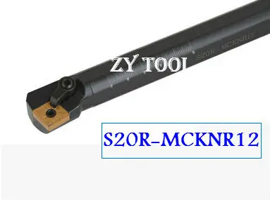 S20R-MCKNR12 20mm Lathe Cutting Alat CNC Turning Lathe Machine Tool Alat Internal Logam Lathe Alat Boring Bar Type MCKNR/L