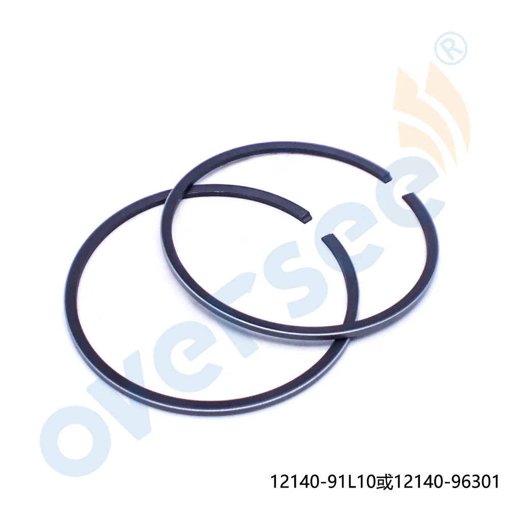 OVERSEE Marine 12140-91L10 12140-96301 Piston Ring For Suzuki Outboard Engine Motor Part