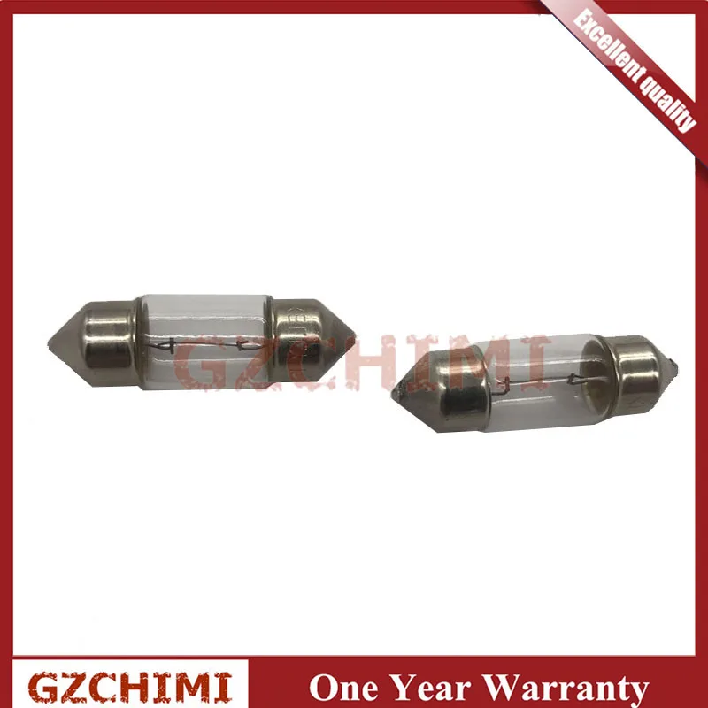 2pcs New 04110-SWA-305 Interior Dome Light / Map Light Bulb T10x31 8w 12v For Honda