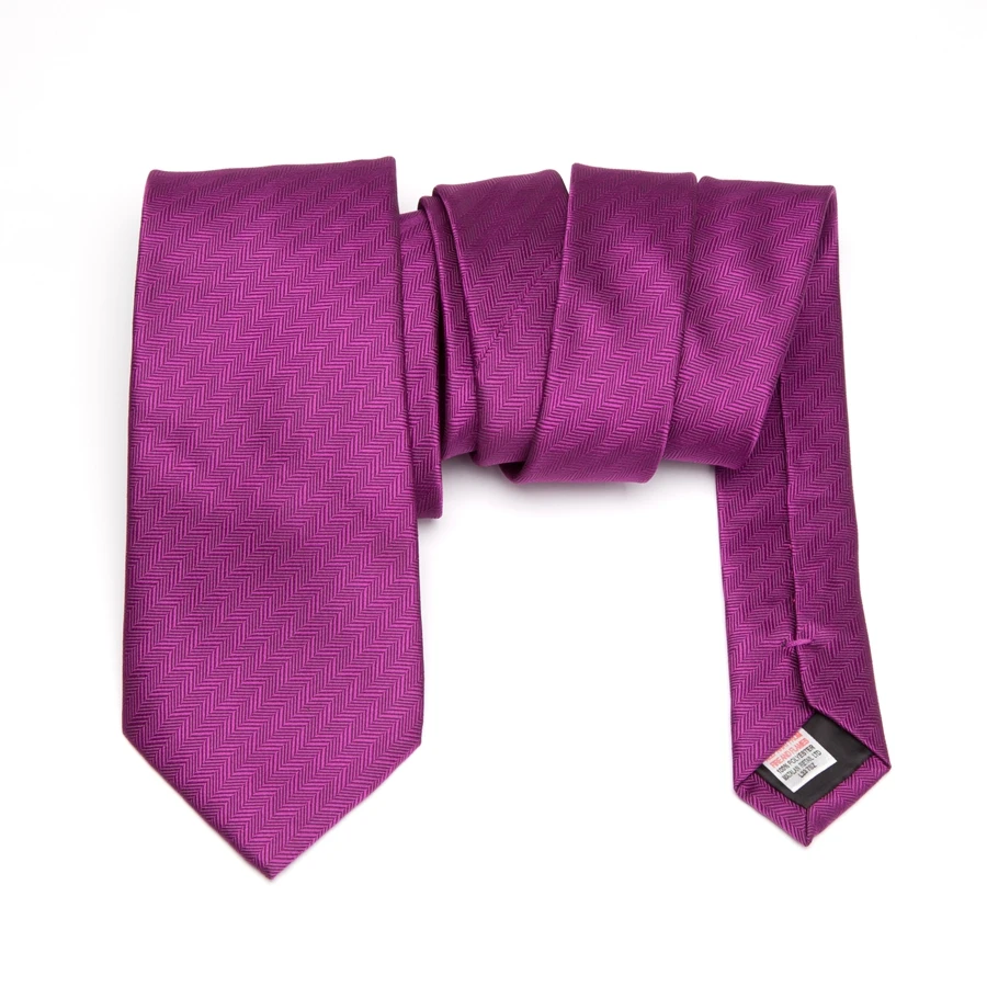 Mens Cravatte A Righe 8 centimetri di lusso s 'cravatta Degli Uomini di Cerimonia Nuziale del Regalo di Modo Cravatte Gravata Cravatta per Uomo vestito di Affari Bowtie fucsia viola