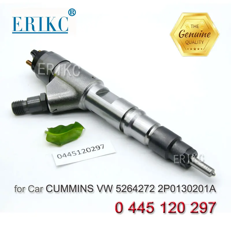 

ERIKC 0445120297 Auto Fuel Injector Injection 0445 120 297 Common Rail Inyector 0 445 120 297 for CUMMINS 5264272 2P0130201A