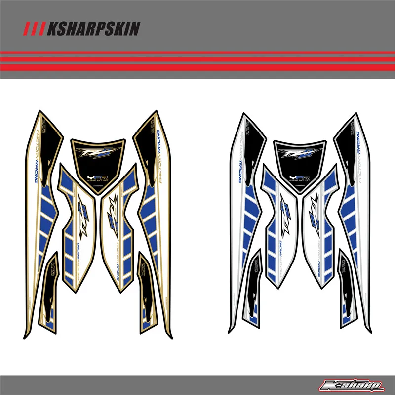 

Front Fairing Motor Number Board 3D Gel Protector for YAMAHA FZ8 FZ800 2010