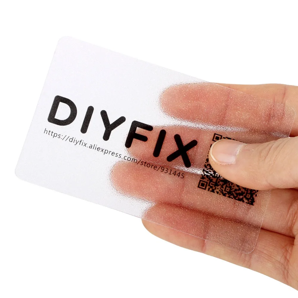 DIYFIX 10pcs Plastic Card for Android iOS Mobile Phone Pry Opening Scraper for iPad Tablets PC Teardown Repair Tool