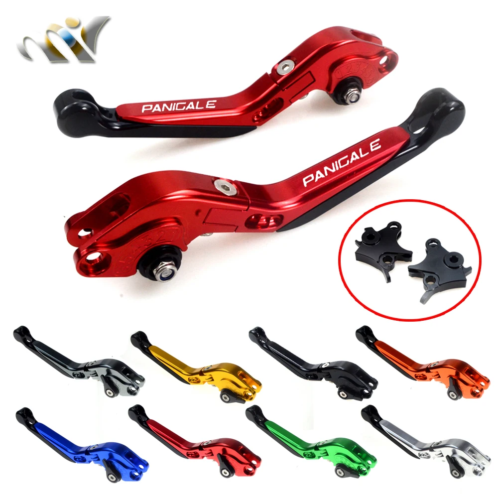 Palancas de embrague de freno CNC de motocicleta extensibles plegables ajustables para 1299 Panigale/S/R 1199 Panigale/S/Tricolor Panigale 959 899