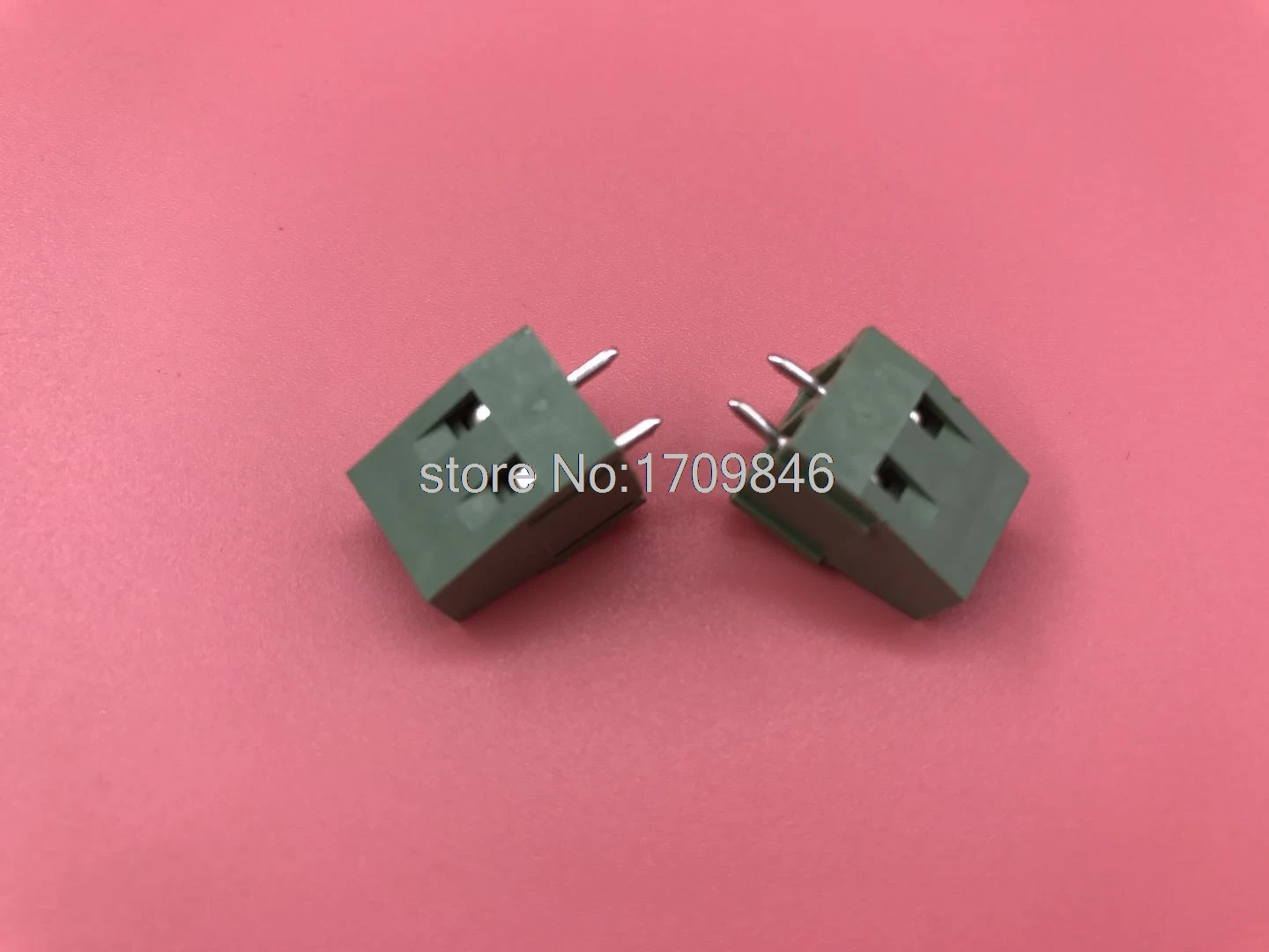 100pcs 2 Pin Screw Terminal Block Connector 5mm Pitch G