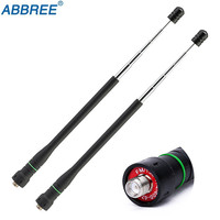 1/2pcs Abbree AR-775 Telescopic SMA-Female Dual Band Antenna For Baofeng UV-5R UV-S9 BF-888S UV-9R Pro PLUS Walkie Talkie
