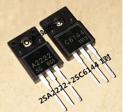 20pcs/lot 2SA2222 2SC6144 10pcs A2222 + 10pcs C6144 IC Best quality.