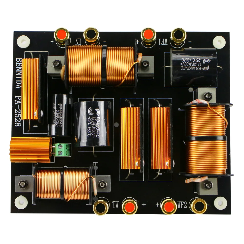 Ghxamp 1500W Acuti + Dual Bassi di Crossover 2200Hz PA2528 Speaker di Crossover Per 12 '15' 18 pollici speaker Fase professionale 1PC