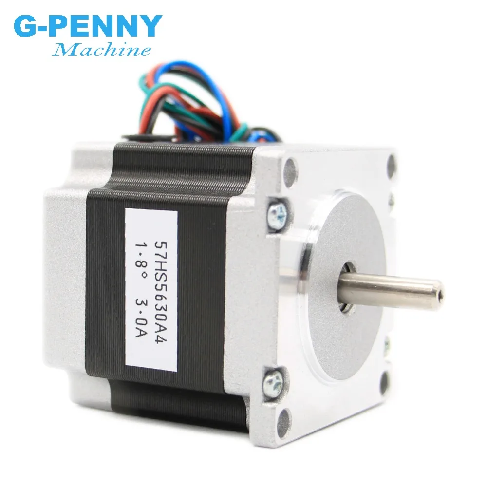 G-Penny Stepper motor 57x56 NEMA 23 3A 1.26N.m stepping motor 180Oz-in CNC engraving milling machine 3D printer