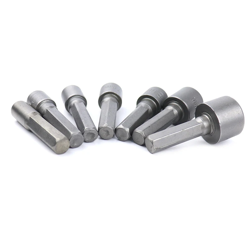 14pcs Power Mutter Hex Buchsen Set Universelle Buchse Hülse 1/4 "/6,35mm Mutter Fahrer Bit Set Bohrer bit Adapter Power Tools