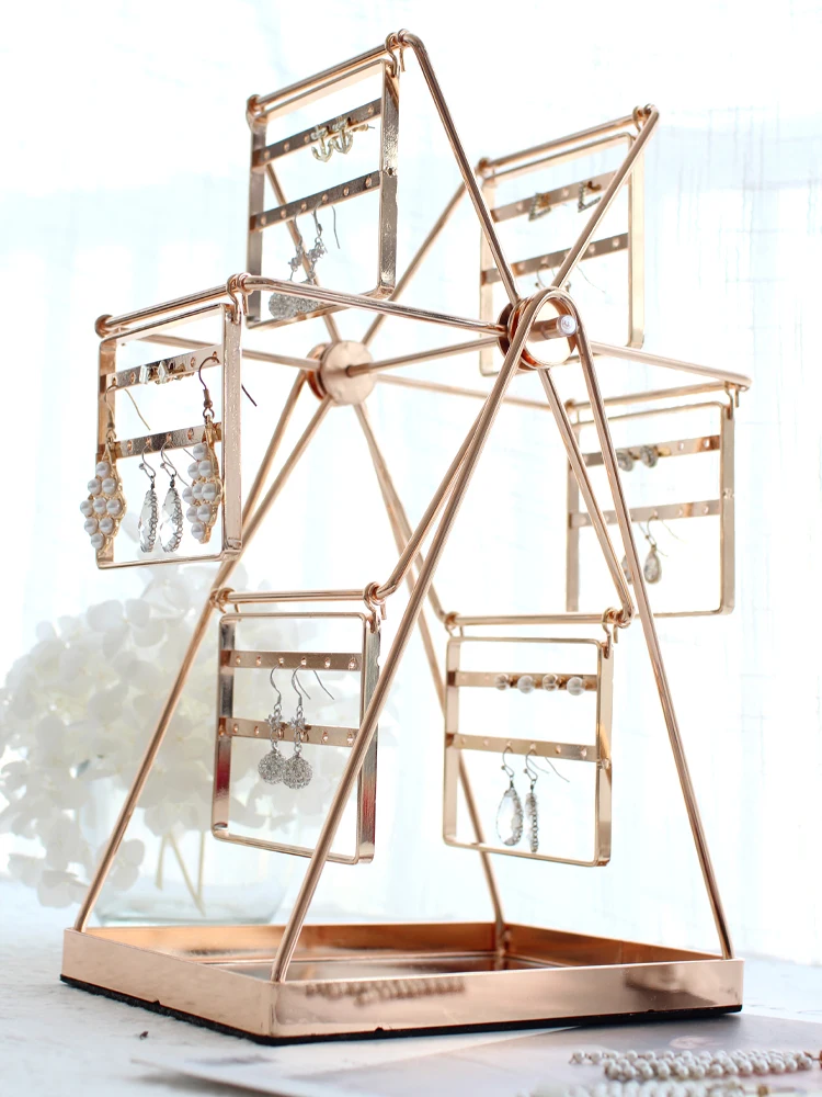 

Romantic Ferris Wheel Jewelry Display Stand, Earrings Counter