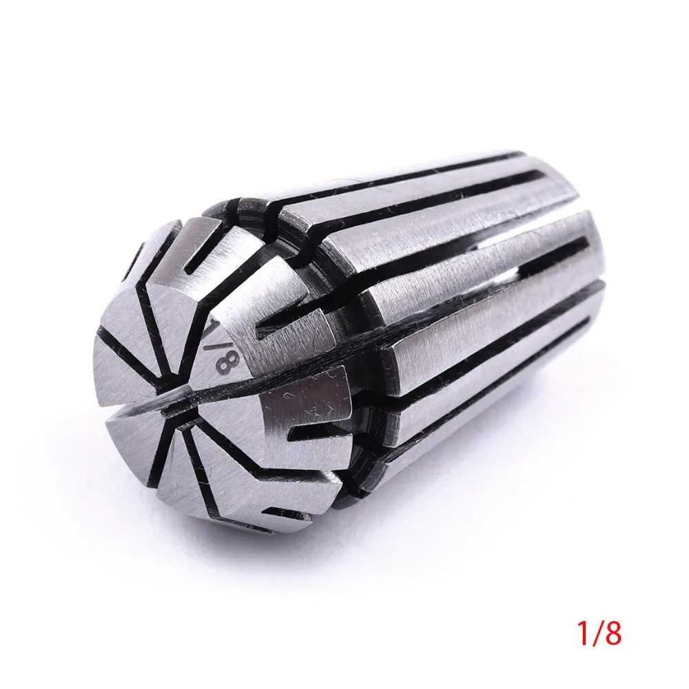 Imperial ER16 ฤดูใบไม้ผลิ COLLET Chucks ชุดความแม่นยำสูงความยืดหยุ่นที่ดี 17 มม.เส้นผ่าศูนย์กลางด้านนอก COLLET สำหรับเครื่องกลึง CNC เครื่องมือ