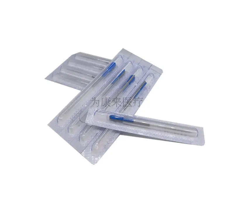 5 boxes 100pcs disposable acupuncture needle one needle one tube sterile needle 0.25/0.30/0.35mm