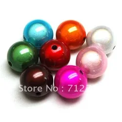 Miracle beads/perles magiques,acrylic beads,18mm round miracle beads,Mixrd Color,sold of 85 Pcs (Min Order Usd$20)