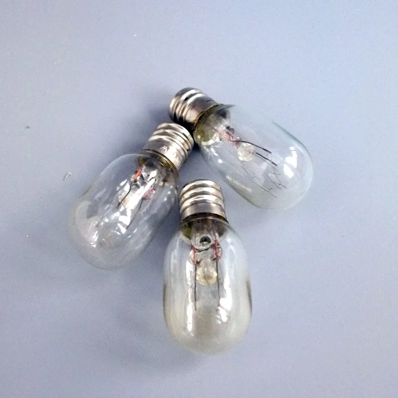 E12 screw Nightlight bulb 24V30V48V110V220V lamp 5W10W15W  hood refrigerator