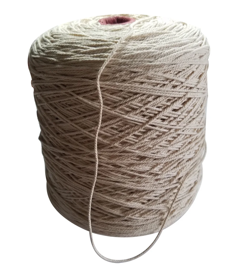 100% Natural cotton rope twine cords weight about 1.5kg/cone hang handmade accessory  DIY