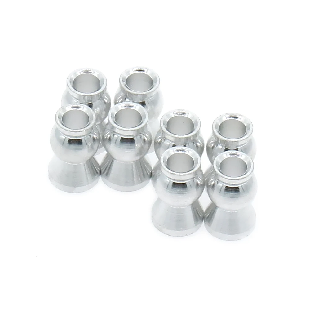 8pcs RCAWD Ball Head Of Shock Absorber Damper 5.8*7.2*3mm 6.8*7*3mm For Rc Model Car Himoto Losi Kyosho