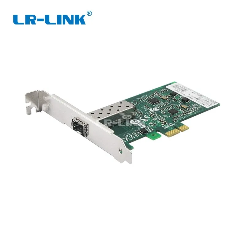 LR-LINK 9020PF-SFP 100Mb PCI Express Ethernet Network Card Fiber Optical Lan Adapter For PC Computer Realtek RTL8105E Nic