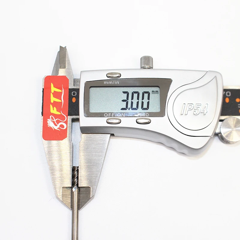 1 STKS 3mm Aluminium Frees ENDMILL D3X12LXD3X100L 3 Fluit Aluminium End Mill Cutter Extended Frezen Router Bit Cutter