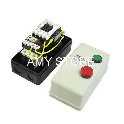 

On Off Switch Enclosed Three Phase Motor Magnetic Starter 380V Coil 5.5-8.5A