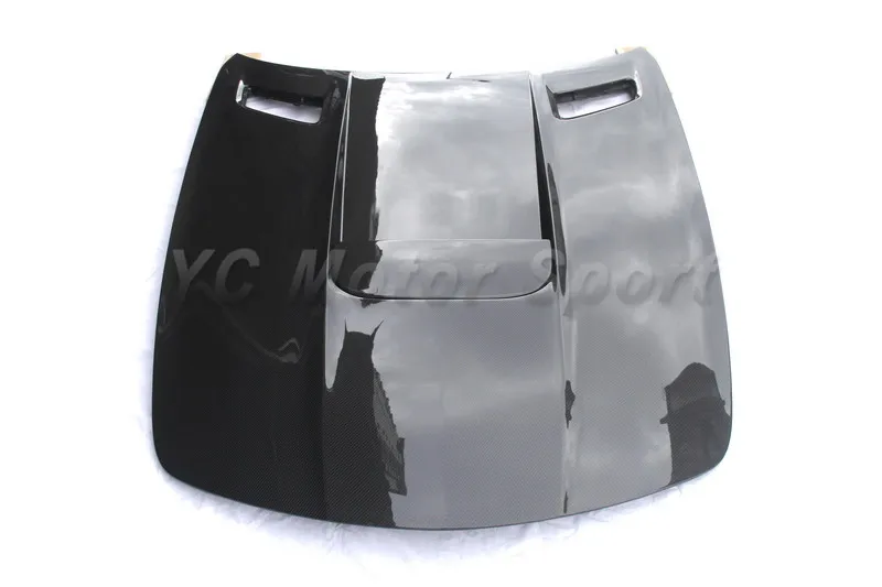 Car Accessories Carbon Fiber BS Style Hood Bonnet 2pcs Fit For MB R197 SLS-Class Hood Car-styling