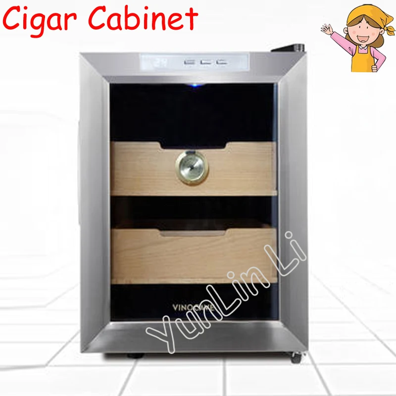 Electronic Constant Temperature And Humidity Cigar Cabinet Household Low Noise & Large Capacity Cigar Storage Cabinet SC-12AH