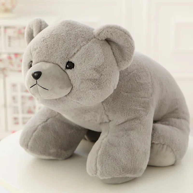 Dorimytrader Big Animal Polar Bear Doll Stuffed Soft Plush Lovely Cartoon White Toy Baby Present 28inch 70cm DY61281