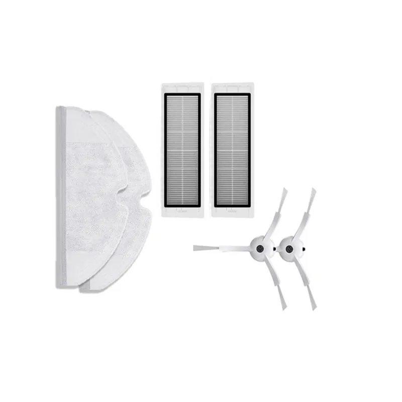 사이드 브러시 걸레 천 HEPA 필터, 샤오미 로보락 S50 S51 S55 S52 로봇 진공 청소기 부품 액세서리