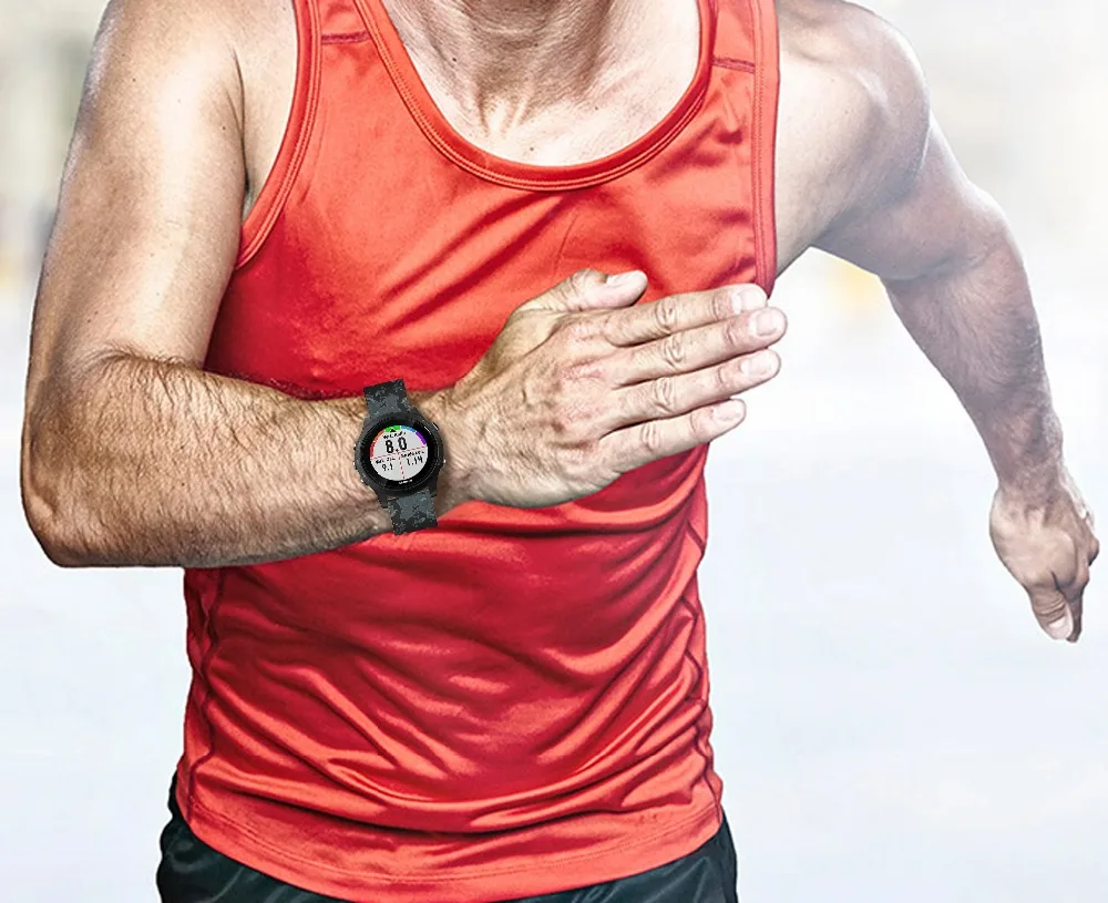 سوار ساعة Garmin Fenix 5/5 Plus ، سيليكون ، سريع التحرير ، سهل التركيب ، 22 مللي متر ، لـ Garmin Forerunner 935 945
