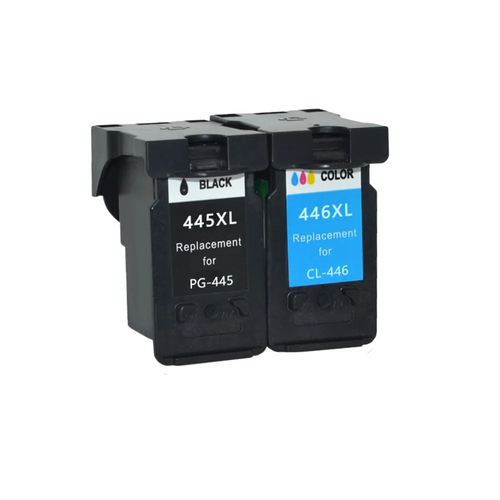 Compatible PG 445 445XL cl446 pg445 PG-445 CL-446 CL 446xl ink cartridge for Canon PIXMA MG 2440 2540 2940 MX494 IP2840