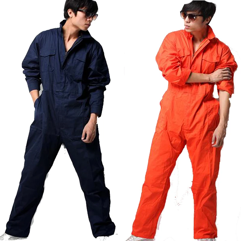 Work overalls men women protective coverall repairman strap jumpsuits trousers working uniforms Plus Size 100% cotton coveralls