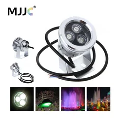 12V LED Underwater Light Waterproof IP67 Submersible Lamp for Boats Swimming Pools Outdoor Garden Fountains Landscape Lighting