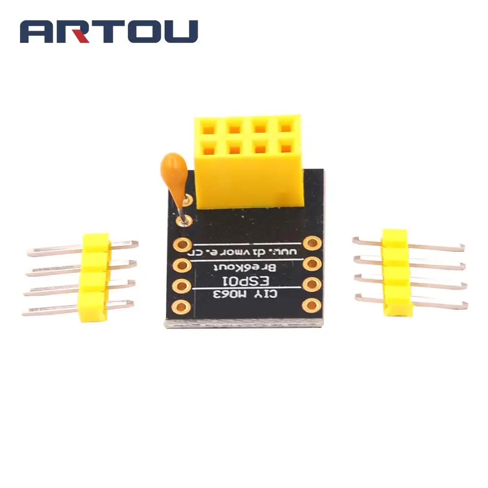 1PCS ESP-01 ESP0-1S ESP01 Breakout Adapter Plate Breadboard ESP8266 ESP 8266