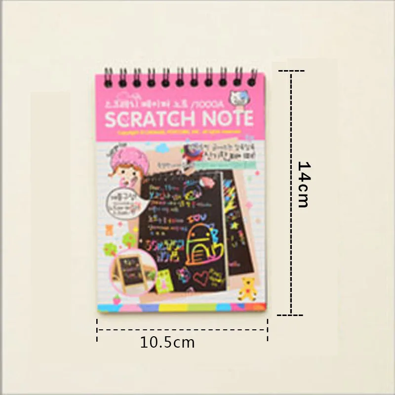 Блокнот для рисования, черный картон, 1 шт.