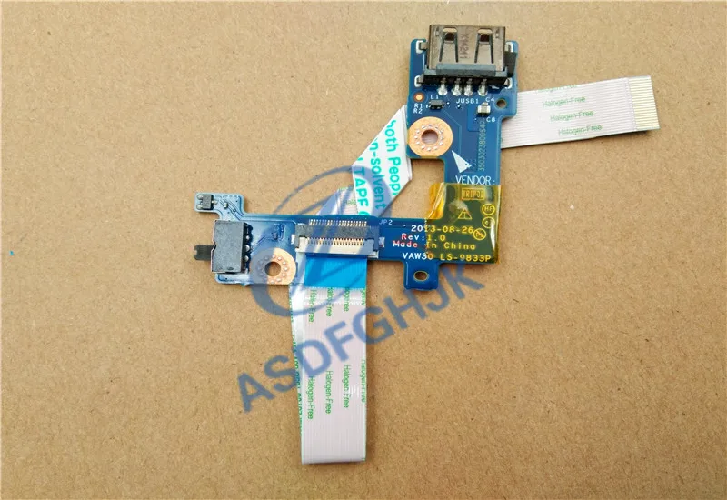 

NEW original Original FOR Dell Latitude E5440 WiFi Switch USB Port IO Circuit Board PP2TH 0PP2TH VAW30 LS-9833P 100% Test ok