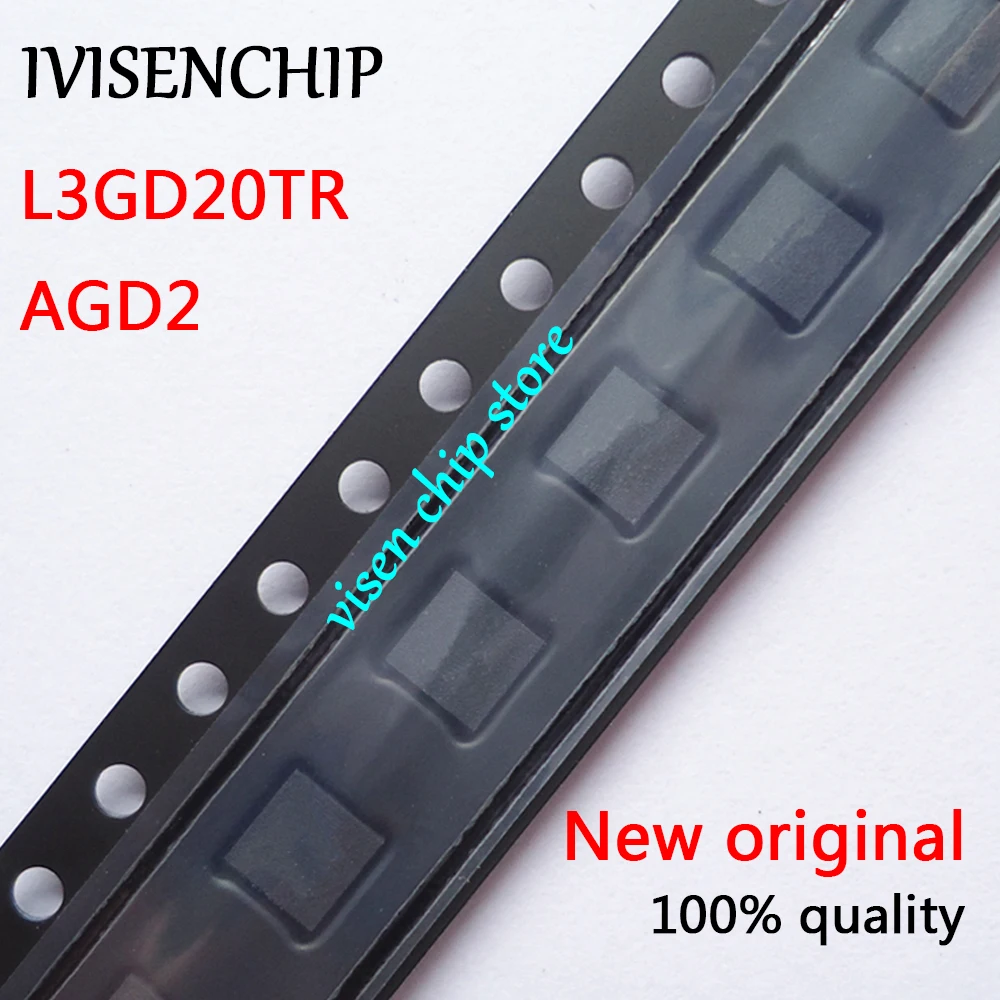 5pcs L3GD20TR L3GD20 AGD2 QFN-16