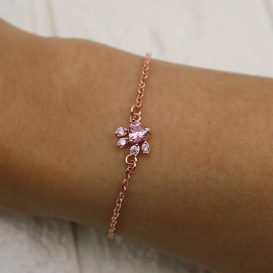 New Fashoin Bracelet Jewelry Tassut Cat Dog Paw Claw Bracelet Lovely Animal Bracelets for Women pulseras