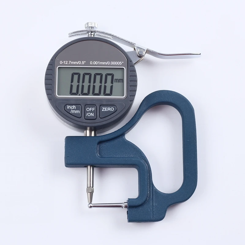 0.001mm Electronic Tube Thickness Gauge 0-10mm Digital Tube Micrometer Thick Gauge Pipe Dial Indicator Width Measure Tools