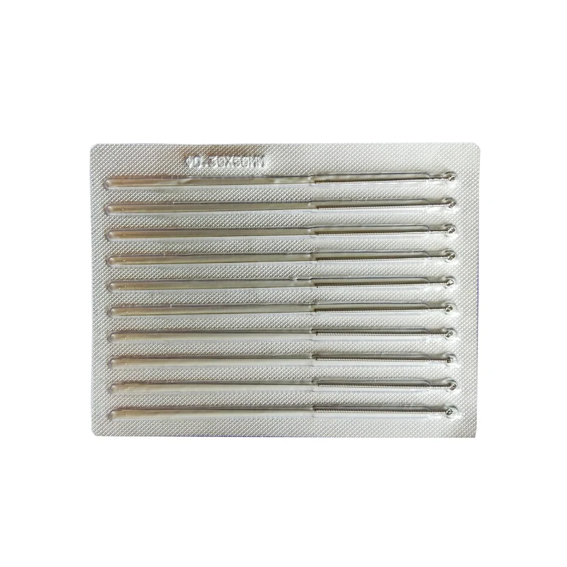 100 disposable sterile acupuncture needle sterile acupuntura asepsis aluminum foil packing Cloud dragon