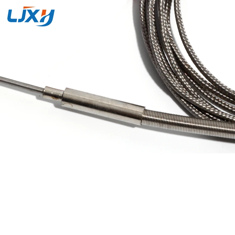 LJXH 2x50mm/100mm/150mm/200mm Thermocouple Temperature Sensors 1m/2m/3m/4m/5m