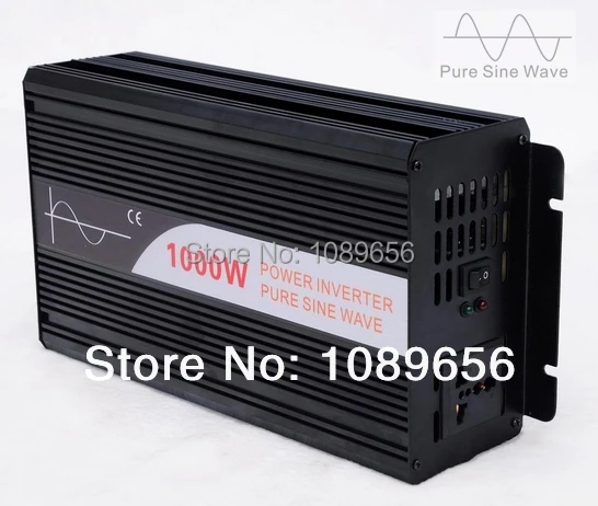 

Pure Sine Wave Power Inverter 1000w 12VDC to 220VAC dc 12v to ac 220v Power inverter Car Inverter Converter