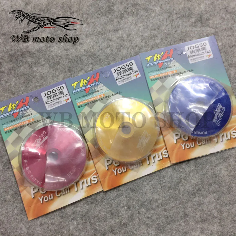 TWH سباق سكوتر مغير CNC الألومنيوم مروحة مغير ل JOG50 Zuma50 BWS50 AEROX50 AXIS50 NITRO50 1PE40QMB سكوتر الدراجة #1