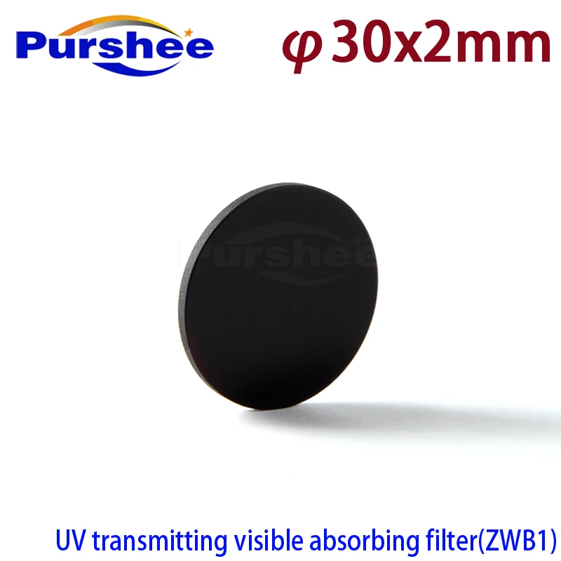 

УФ-передающий видимый поглощающий фильтр (ZWB1) 30*2 мм