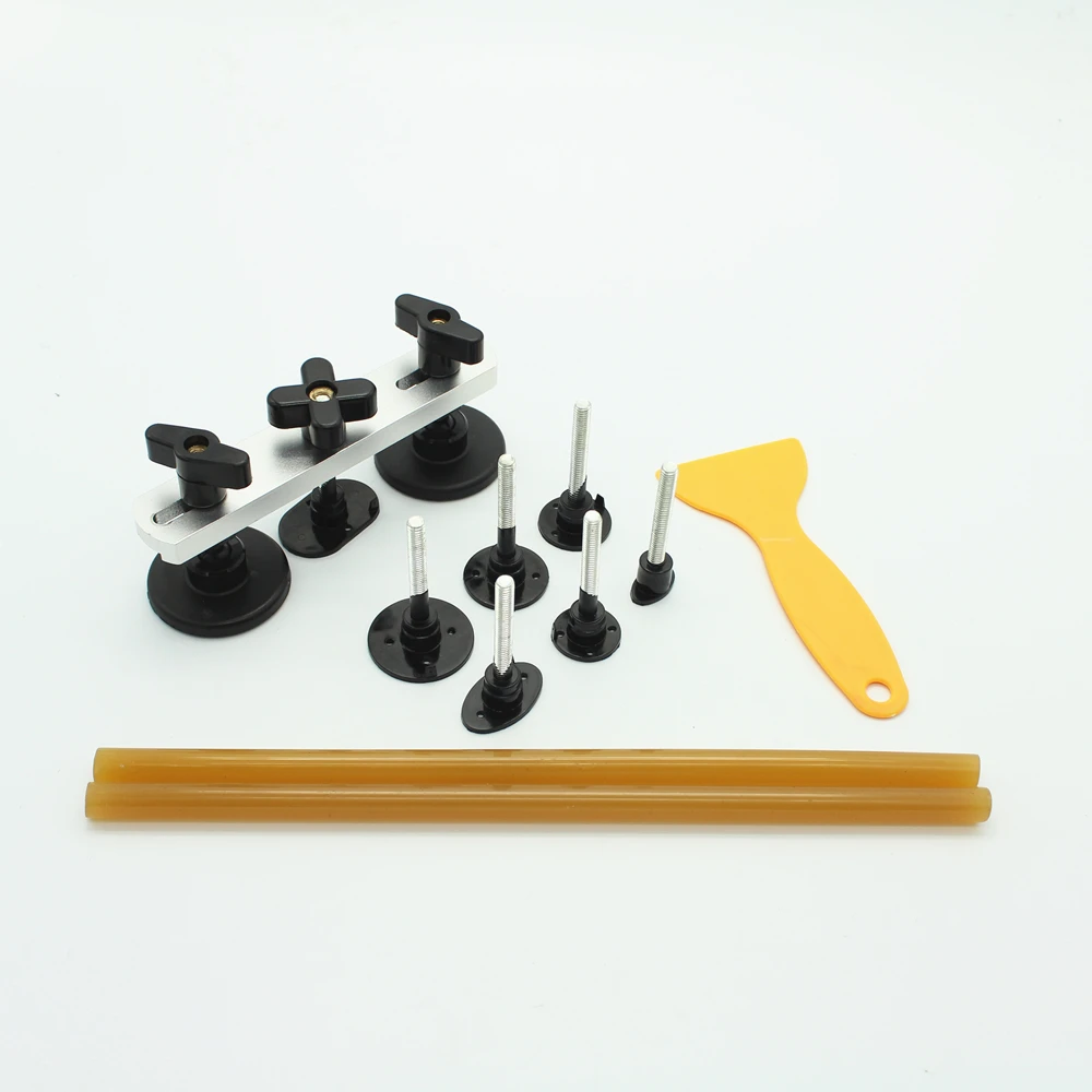 Paintless Dent Puller Pulling Bridge Hand Tool Set Car Dent Repair Tools